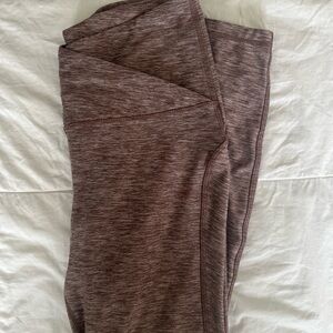 Red Heathered Leggings